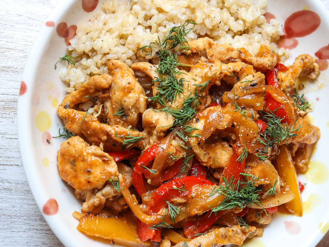 Chicken & Mango Stir Fry