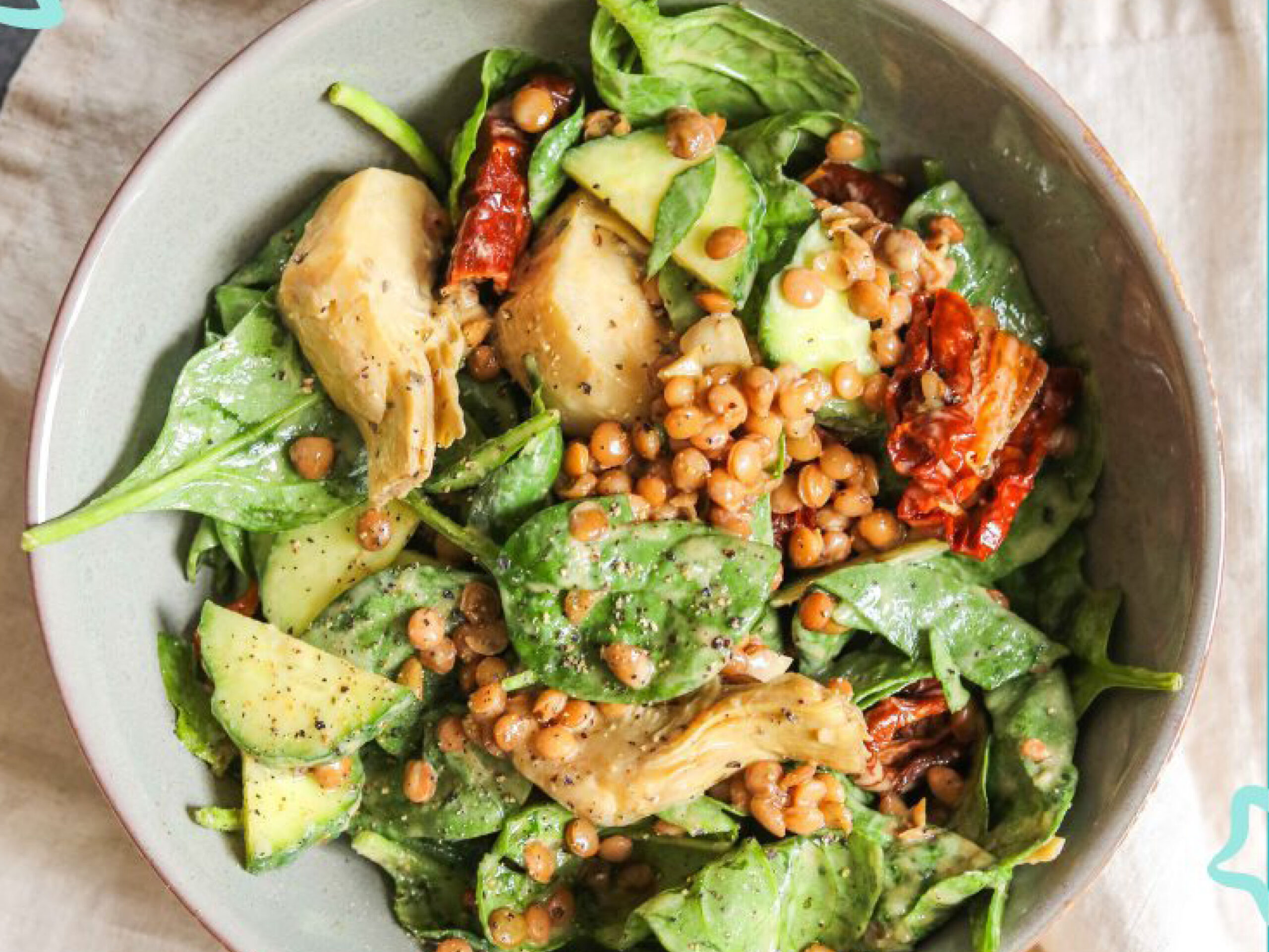 Sundried Tomato & Tahini Salad