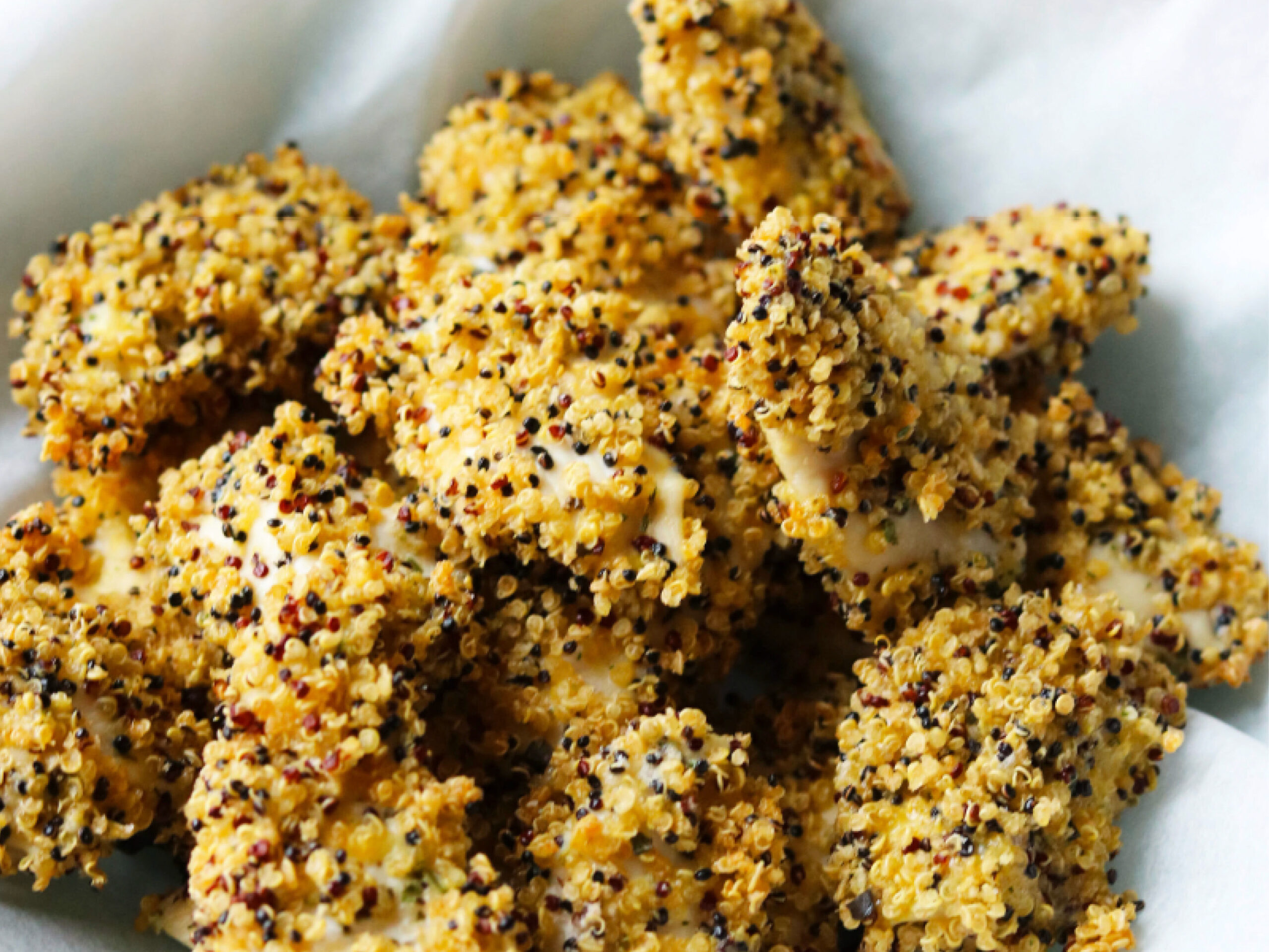 Homemade Quinoa Chicken Nuggets